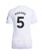 Manchester United Harry Maguire #5 Replika Borta Kläder Dam 2025-26 Kortärmad Manchester United Harry Maguire #5 Replika Borta Kläder Dam 2025-26 Kortärmad